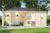 Alpholz 5-Eck Gartenhaus Liwa-28 aus Massiv-Holz | Gerätehaus mit 28 mm Wandstärke | Garten Holzhaus inklusive Montagematerial | Geräteschuppen…